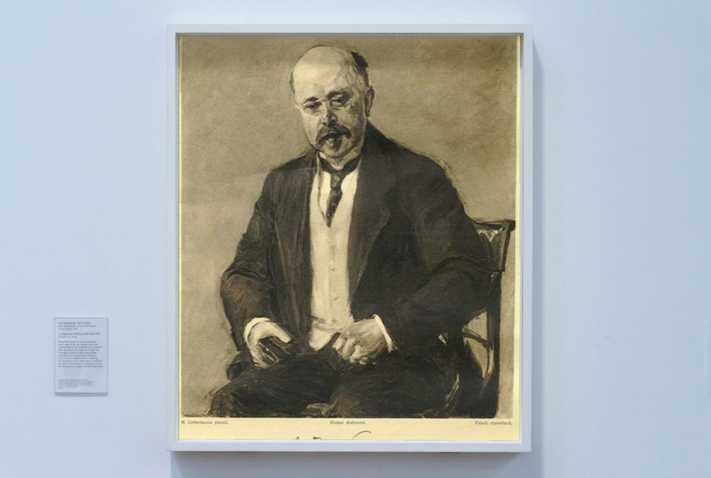 Walther Nernst by Max Liebermann Realism Art