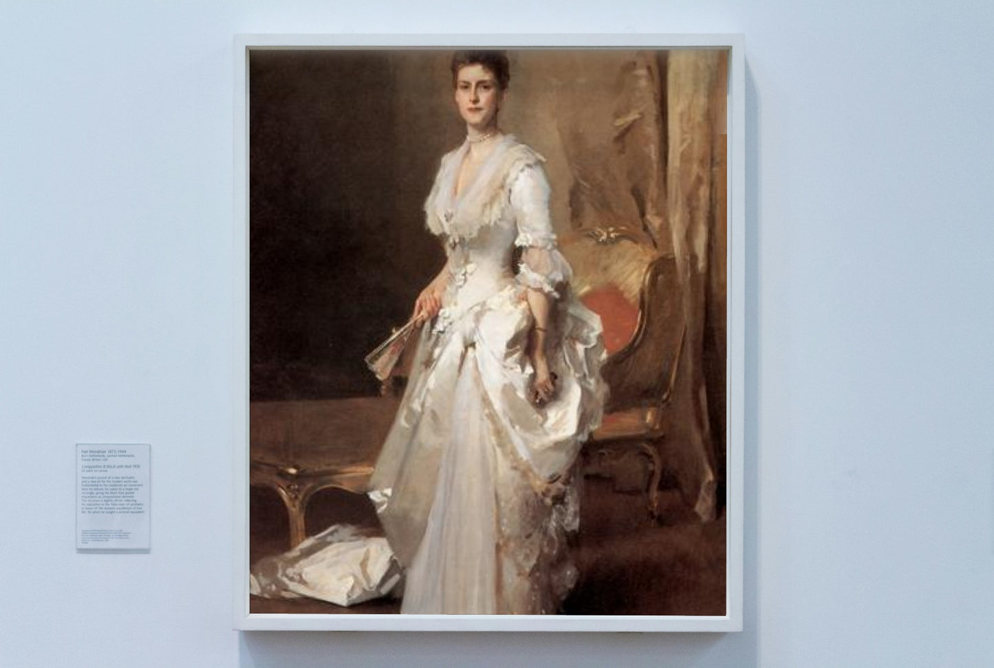 Mrs. Henry White by John Singer Sargent Realism Art dated 1883