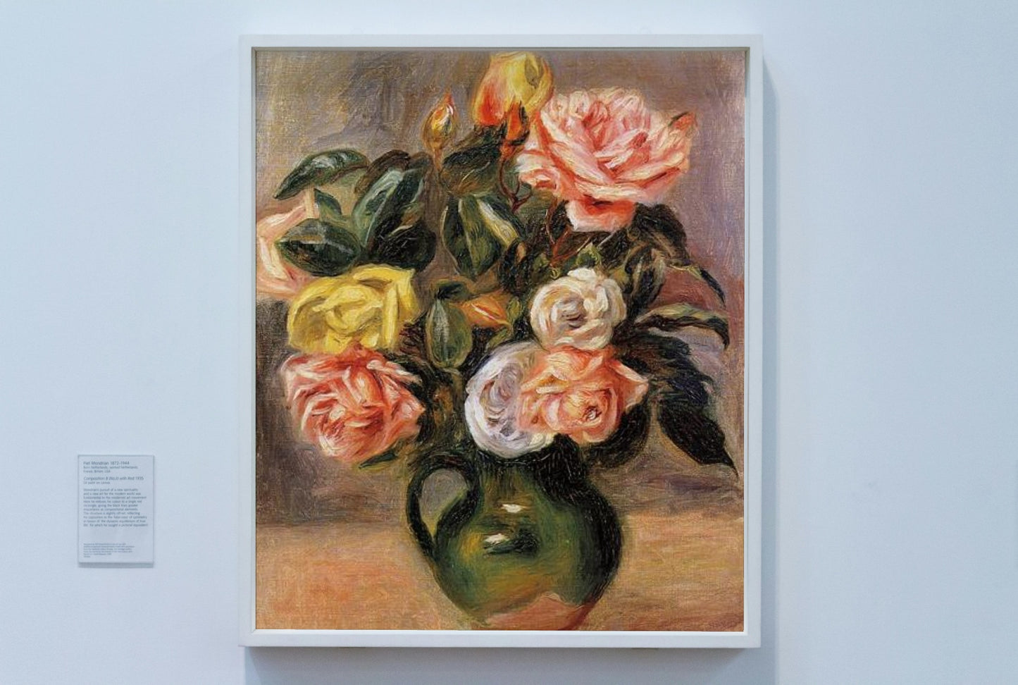 Bouquet of Roses by Pierre-Auguste Renoir Impressionism Art