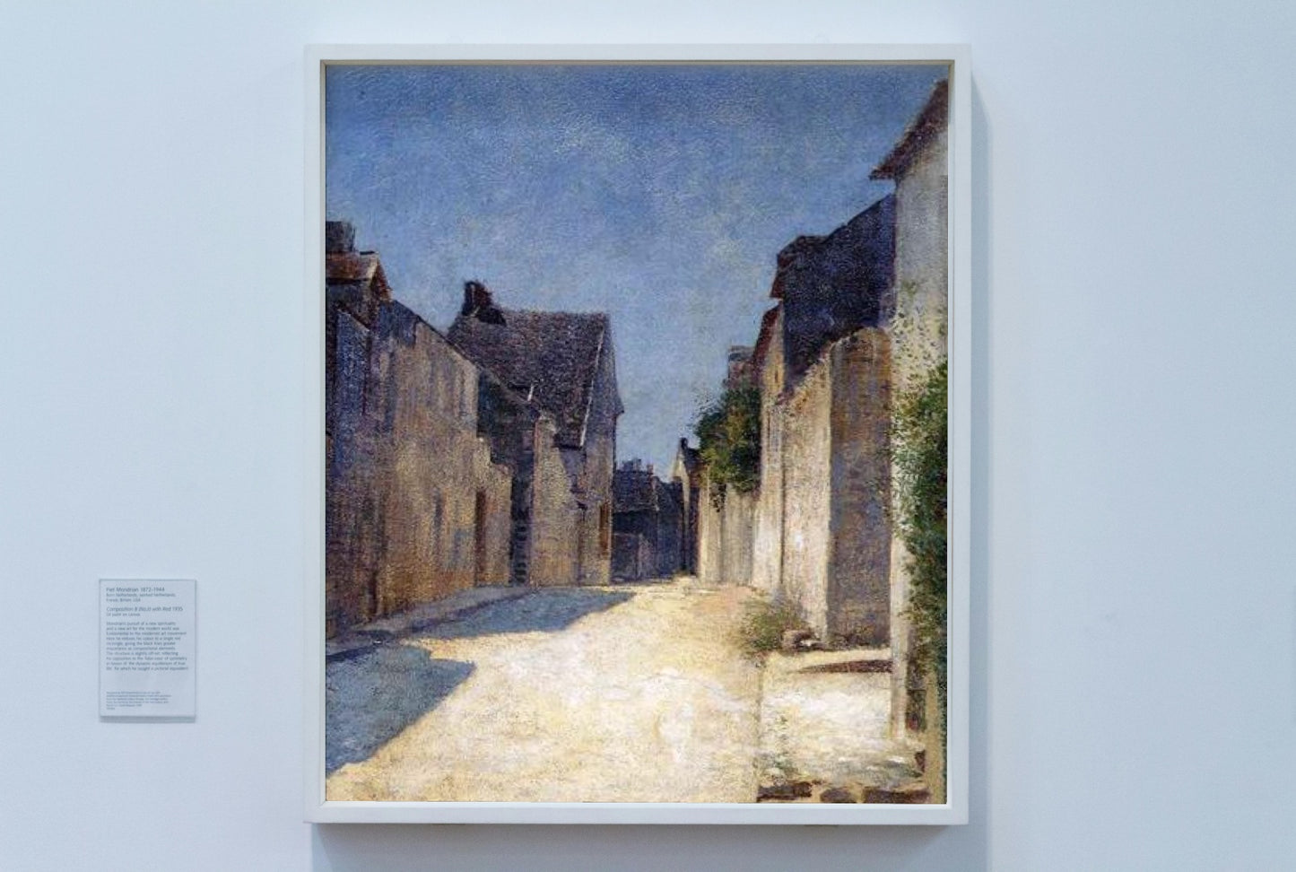 Street in Samois by Odilon Redon Impressionism Art dated 1888