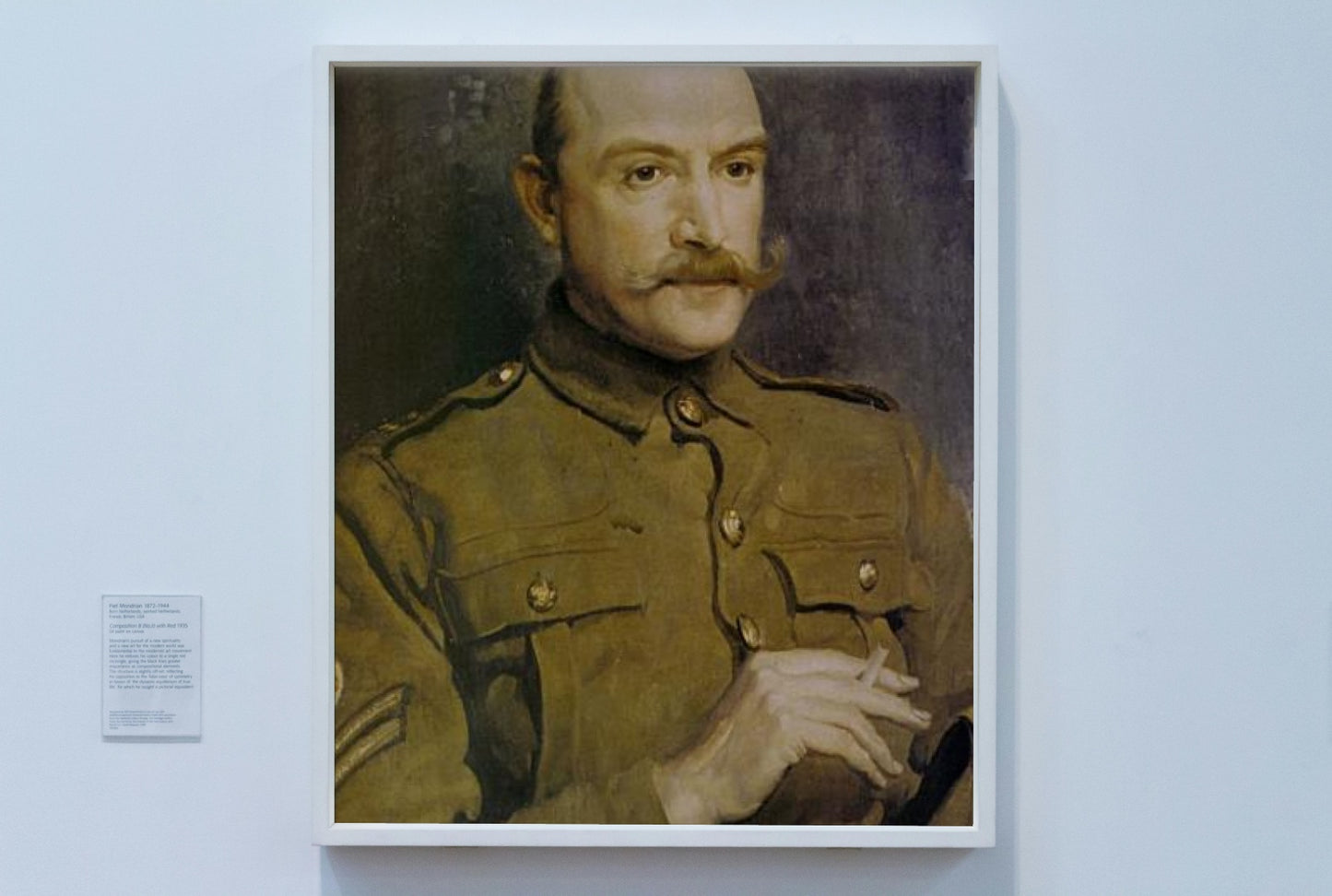 Portrait of Australian Painter Arthur Streeton by George Washington Lambert Symbolism Art dated 1917