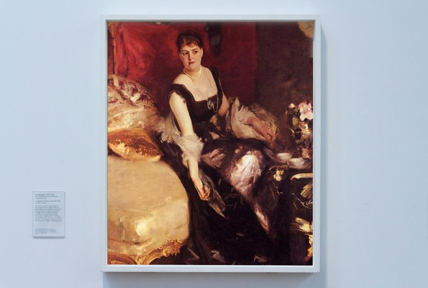 Mrs. Kate A More by John Singer Sargent Realism Art dated 1884