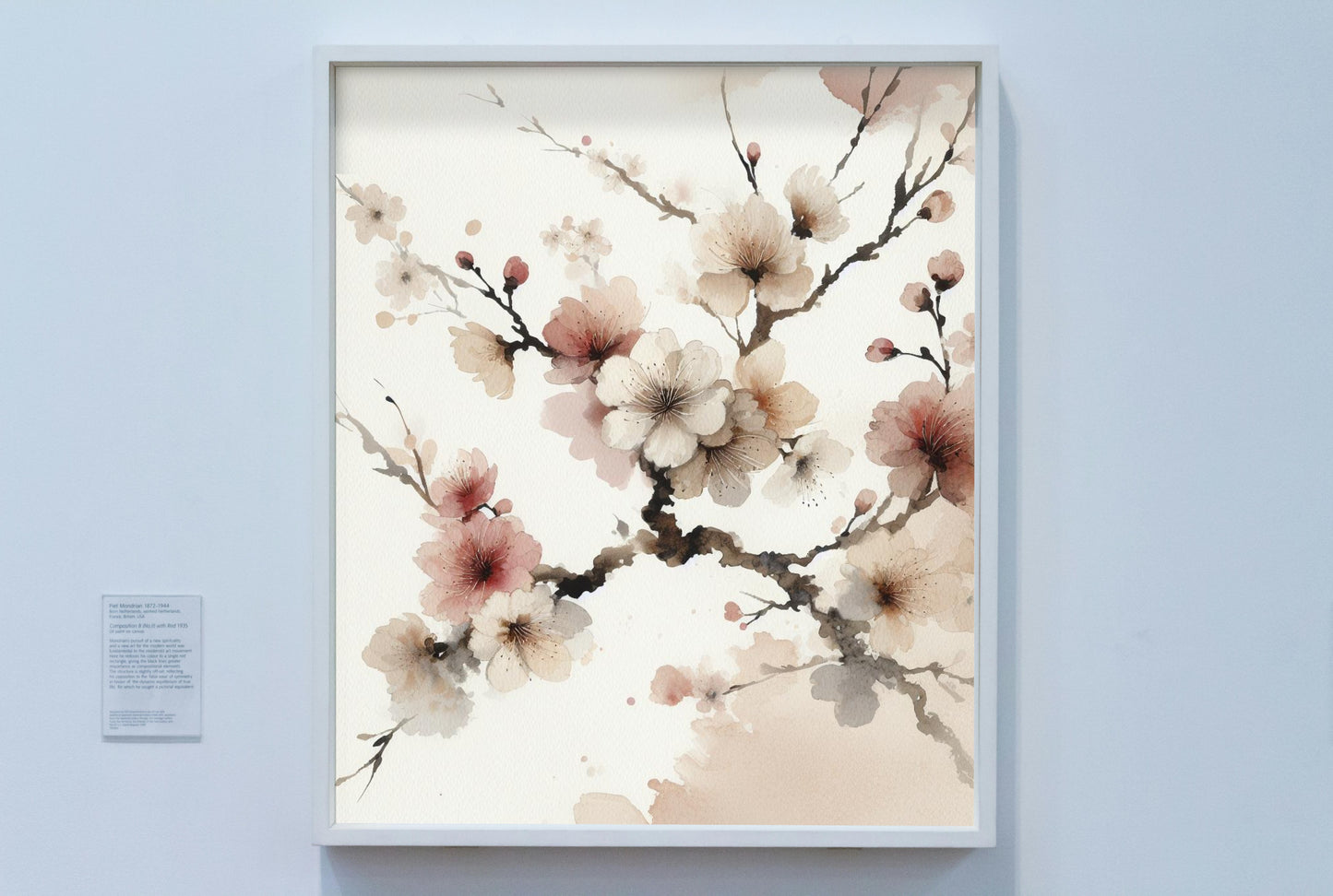 Elysian Ananta Sakura: Ethereal Japanese Watercolor Art