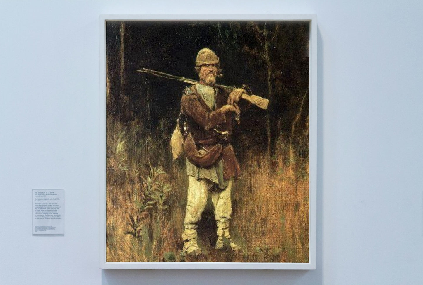 Headed Duck hunter by Viktor Vasnetsov Realism Art dated 1889