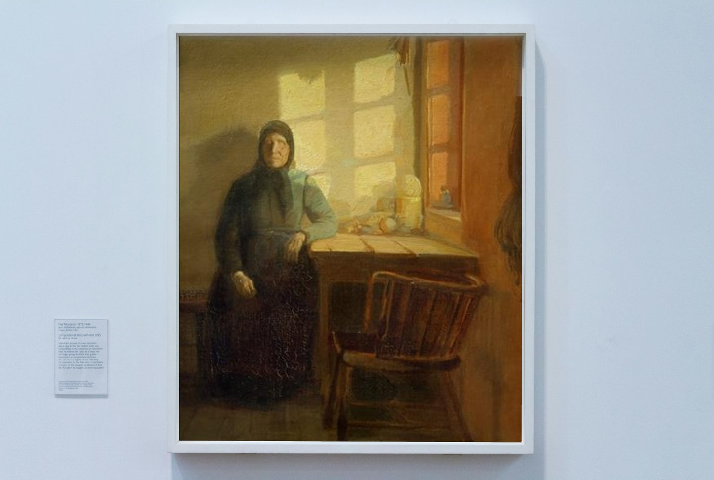 Blind in the Sunshine by Anna Ancher dated 1885