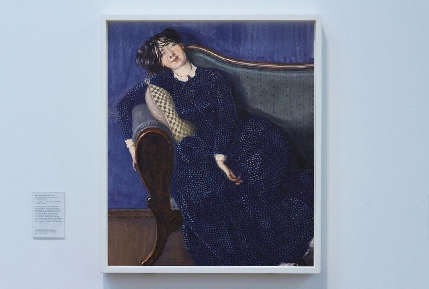 Young Woman. Asleep by Konstantin Somov Symbolism Art dated 1909