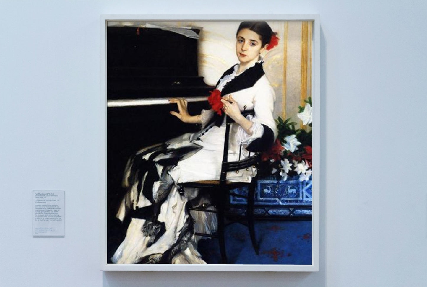 Madame Ramon Subercaseaux by John Singer Sargent Realism Art dated 1881