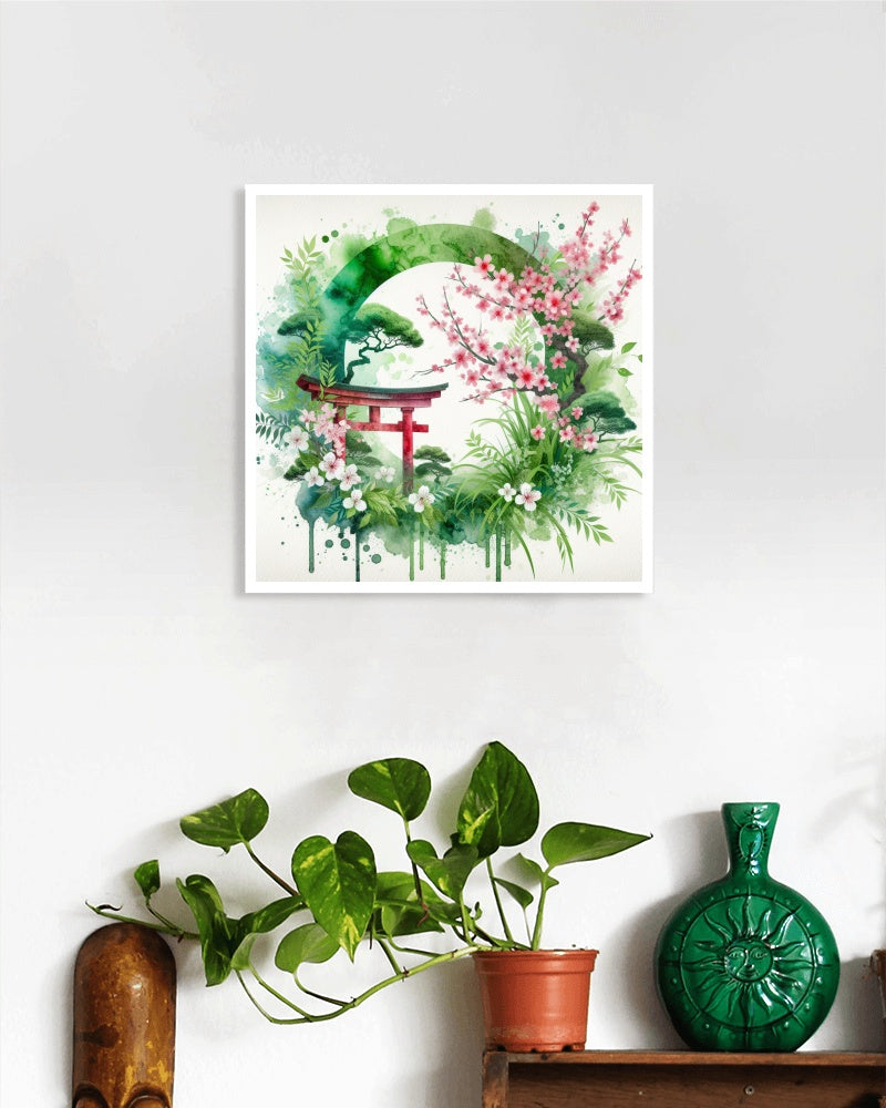 Verdant Aesthesis Niponica: Modern Japanese Watercolor