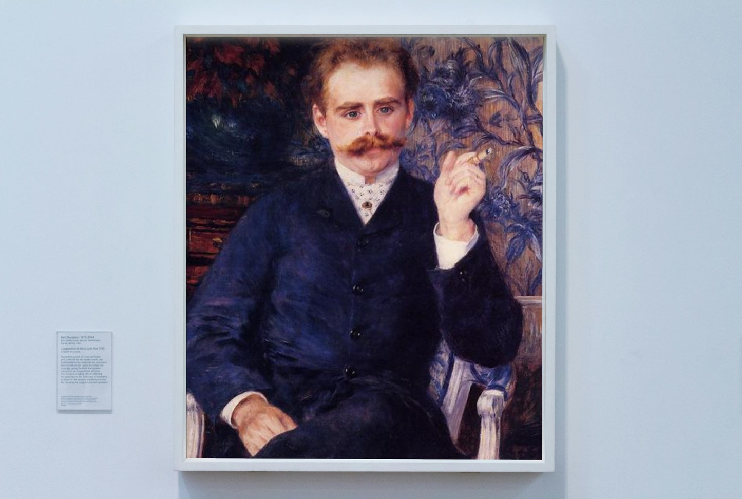 Albert Cahen d`Anvers by Pierre-Auguste Renoir Impressionism Art dated 1881