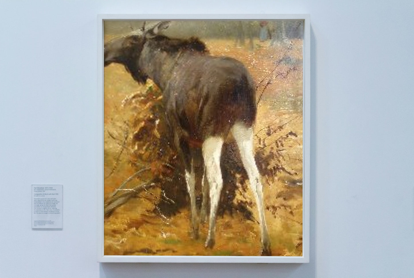 Browsing Moose by Richard Friese Naturalism Art