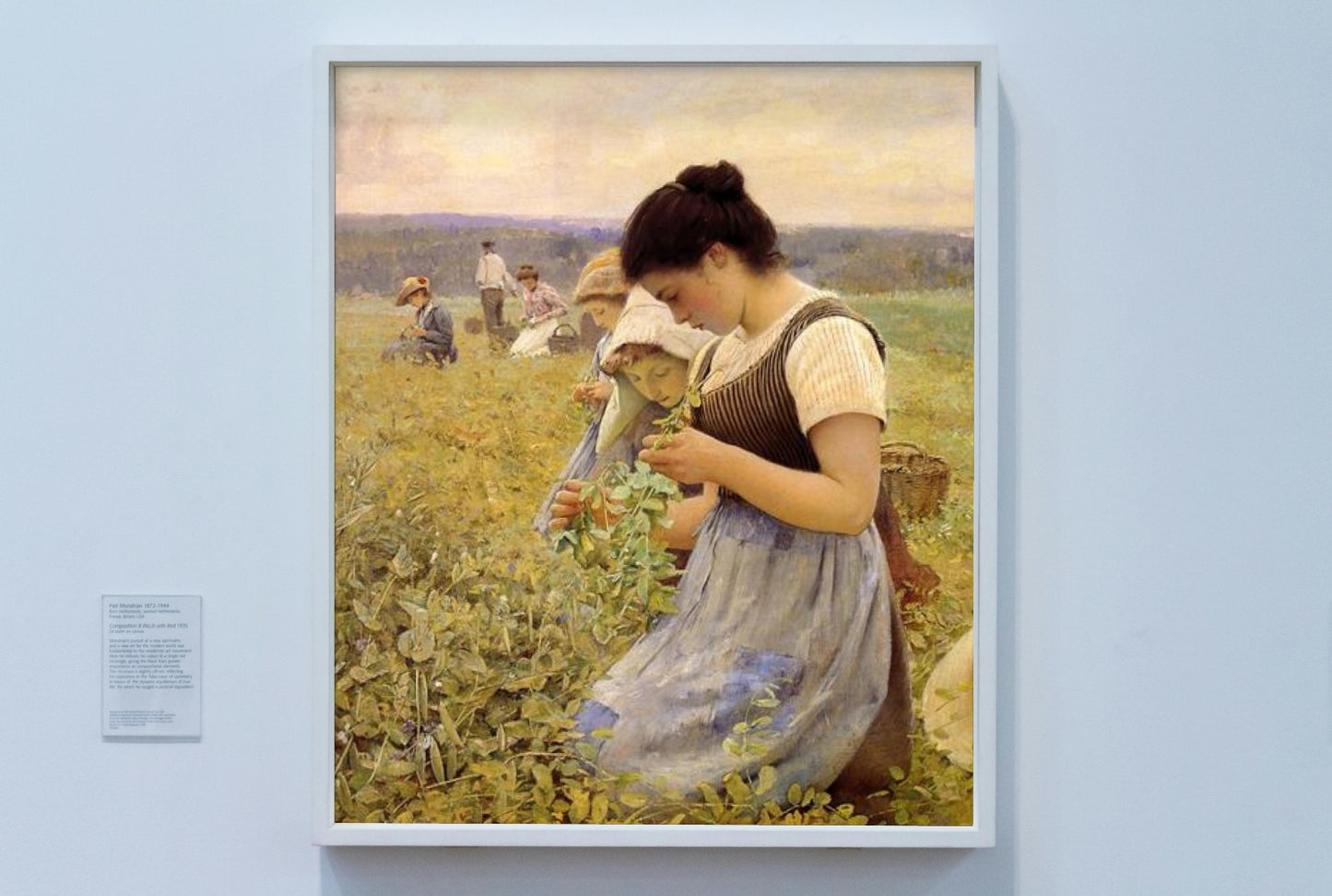 Women in the Fields by Charles Sprague Pearce Impressionism Art