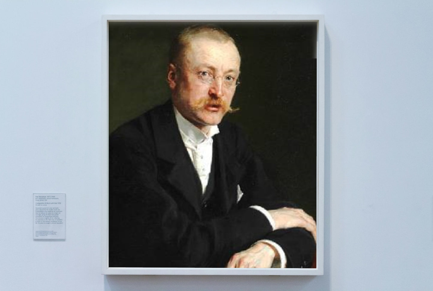 Portrait of Danish pharmacist, politician and factory owner Alfred Benzon (1855-1932) by Peder Severin Kroyer Realism Art dated 1896