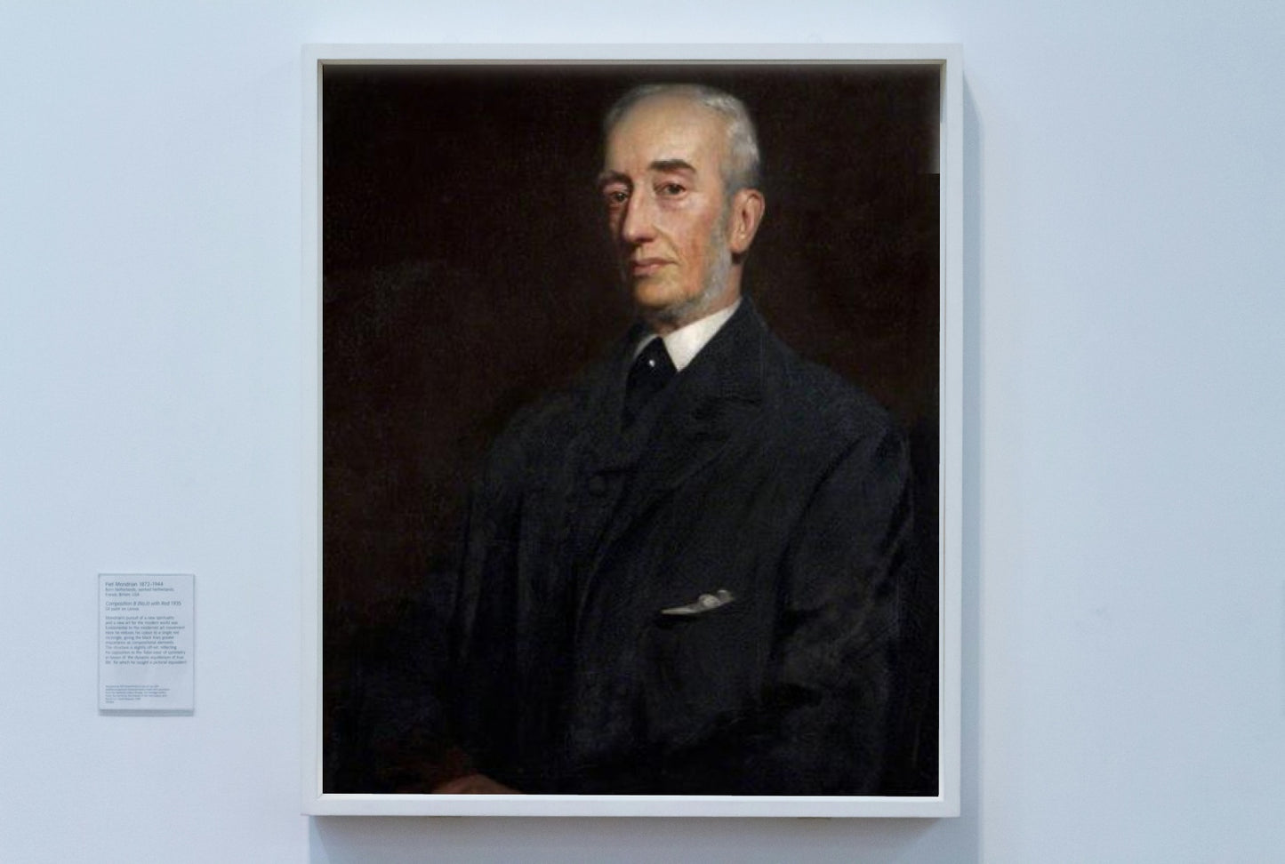 The Reverend Alfred Nathaniel Holden Curzon by William Logsdail Realism Art dated 1909