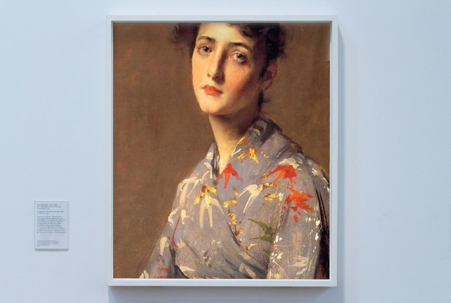 Girl in a Japanese Kimono by William Merritt Chase Japonism Art