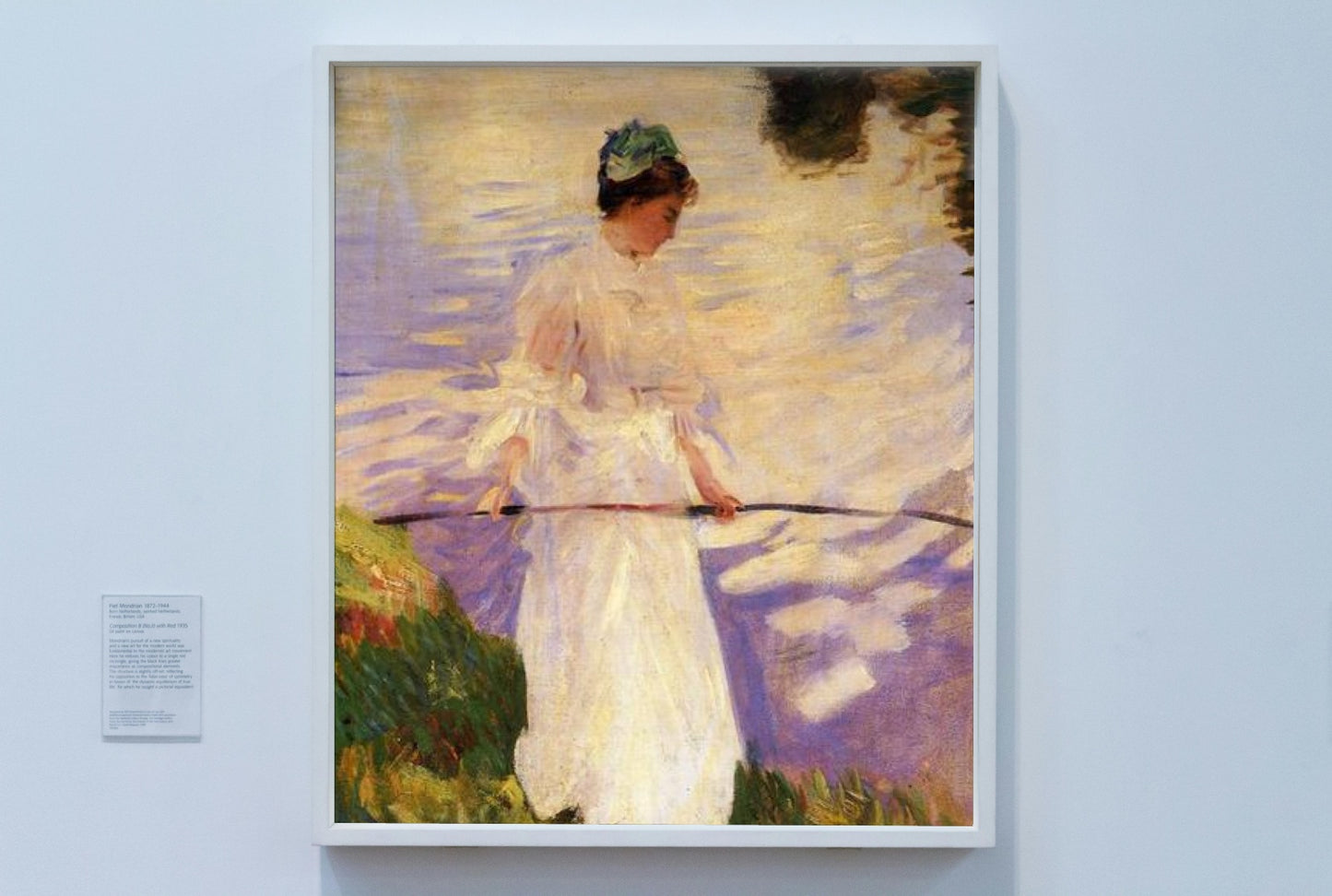 Violet Fishing by John Singer Sargent Impressionism Art dated 1889