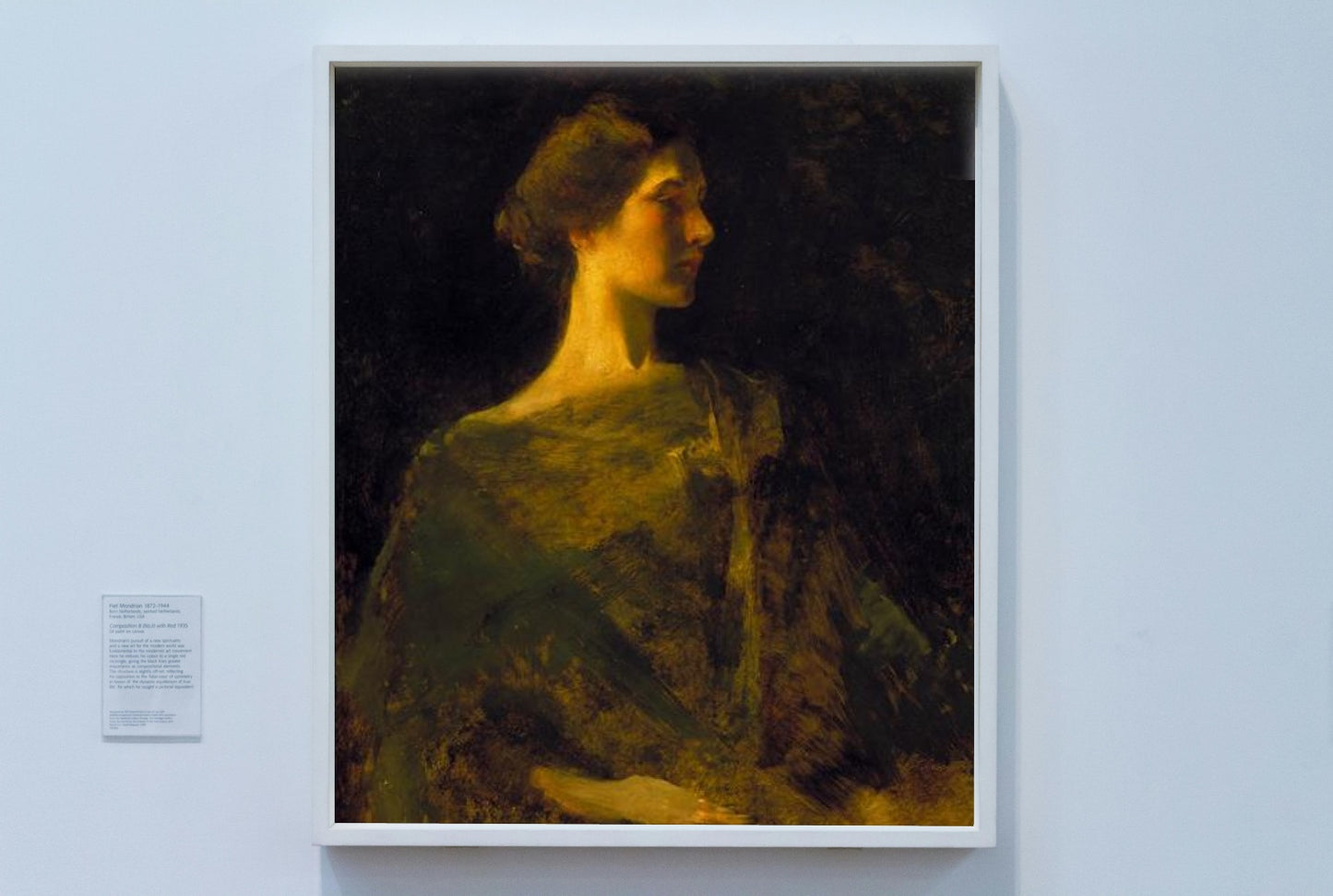 Alma by Thomas Dewing Tonalism Art dated 1900