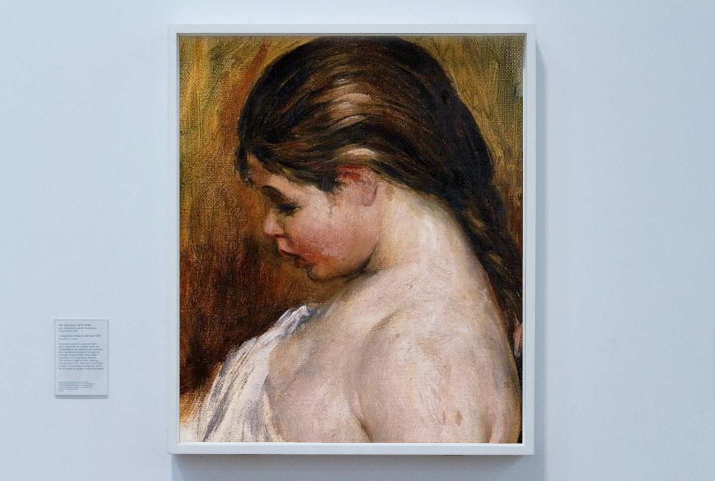 Young Girl Reading by Pierre-Auguste Renoir Impressionism Art dated 1888