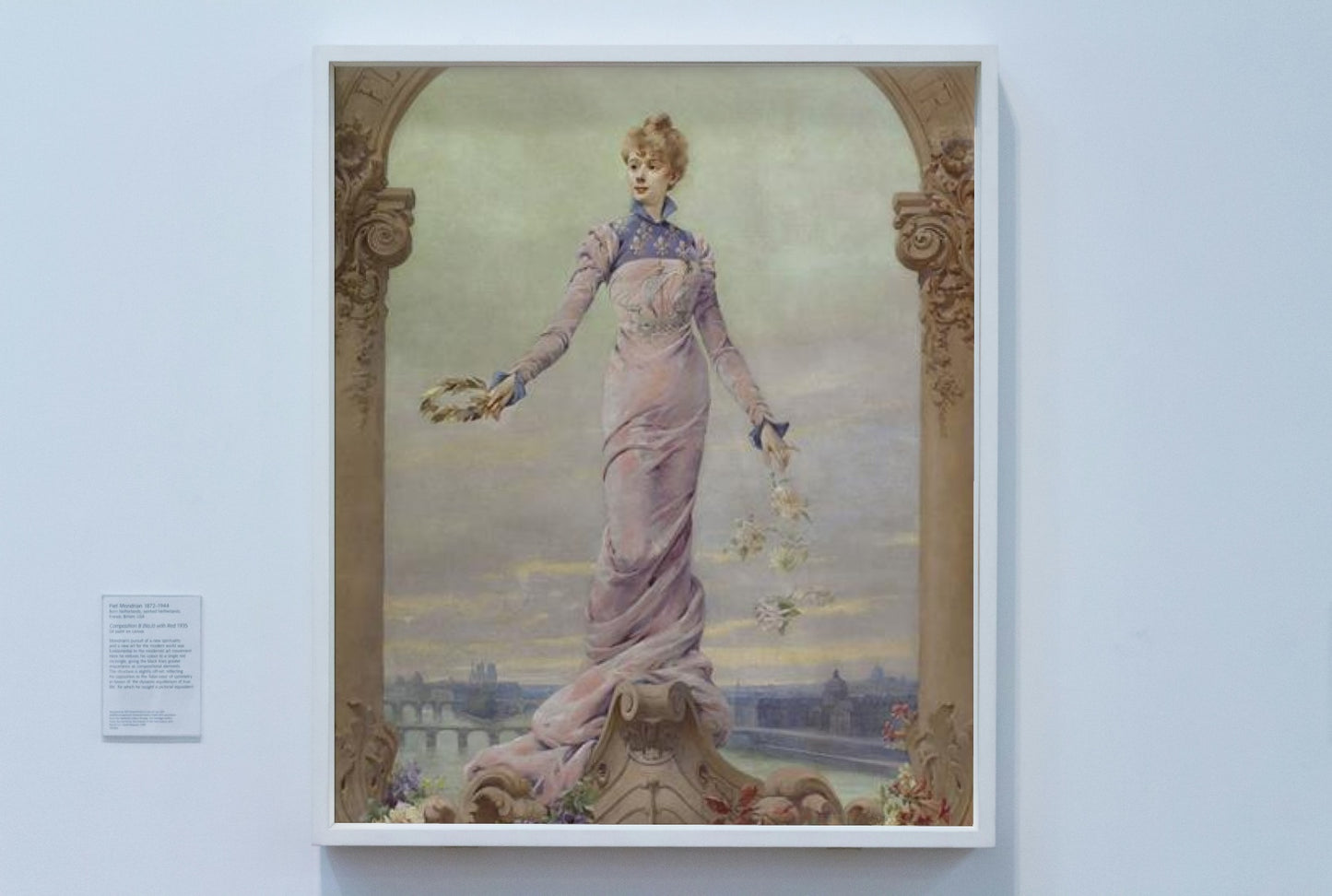 Allegory of the City of Paris by Louise Abb&#233;ma dated 1901