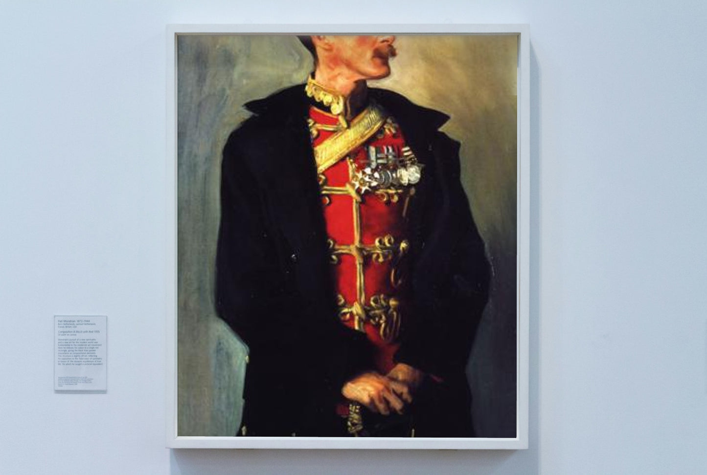 Colonel Ian Hamilton by John Singer Sargent Realism Art dated 1898