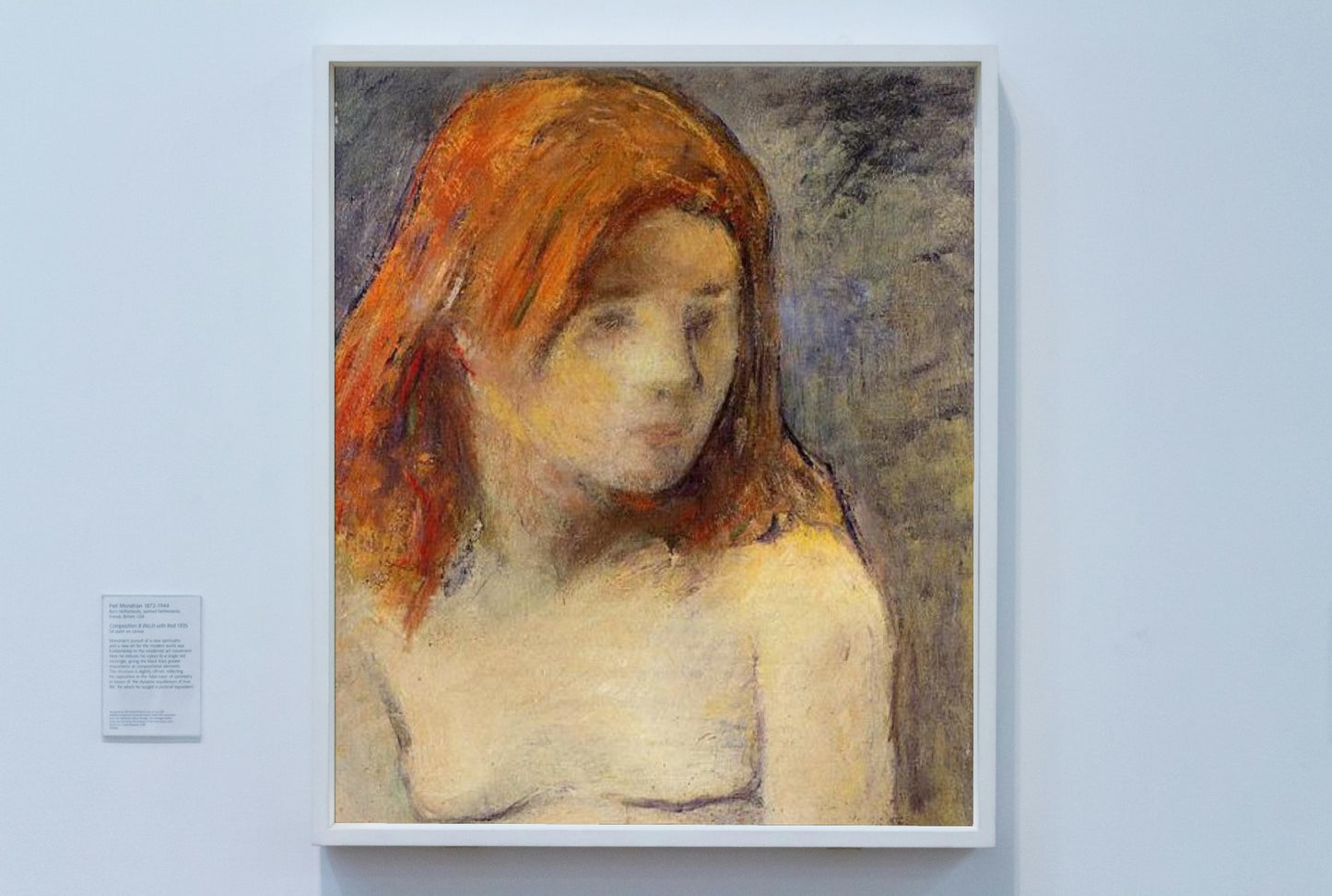 Bust of a nude girl by Paul Gauguin Impressionism Art dated 1884