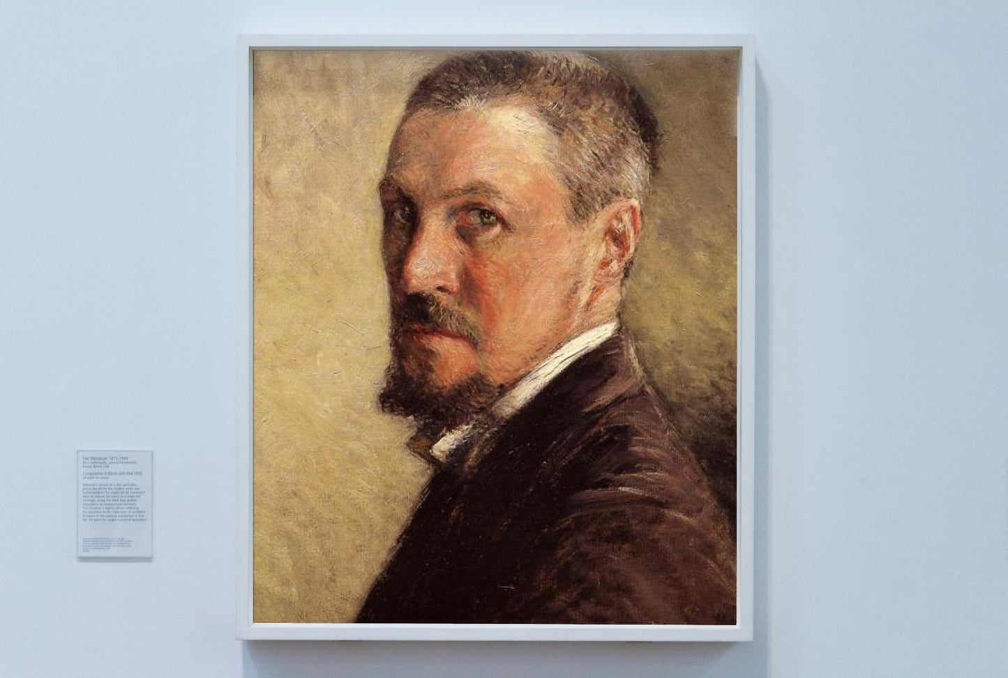 Self-Portrait by Gustave Caillebotte Impressionism Art dated 1889