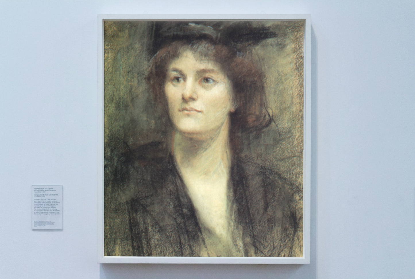 Maude Gonne by Sarah Purser Naturalism Art dated 1898