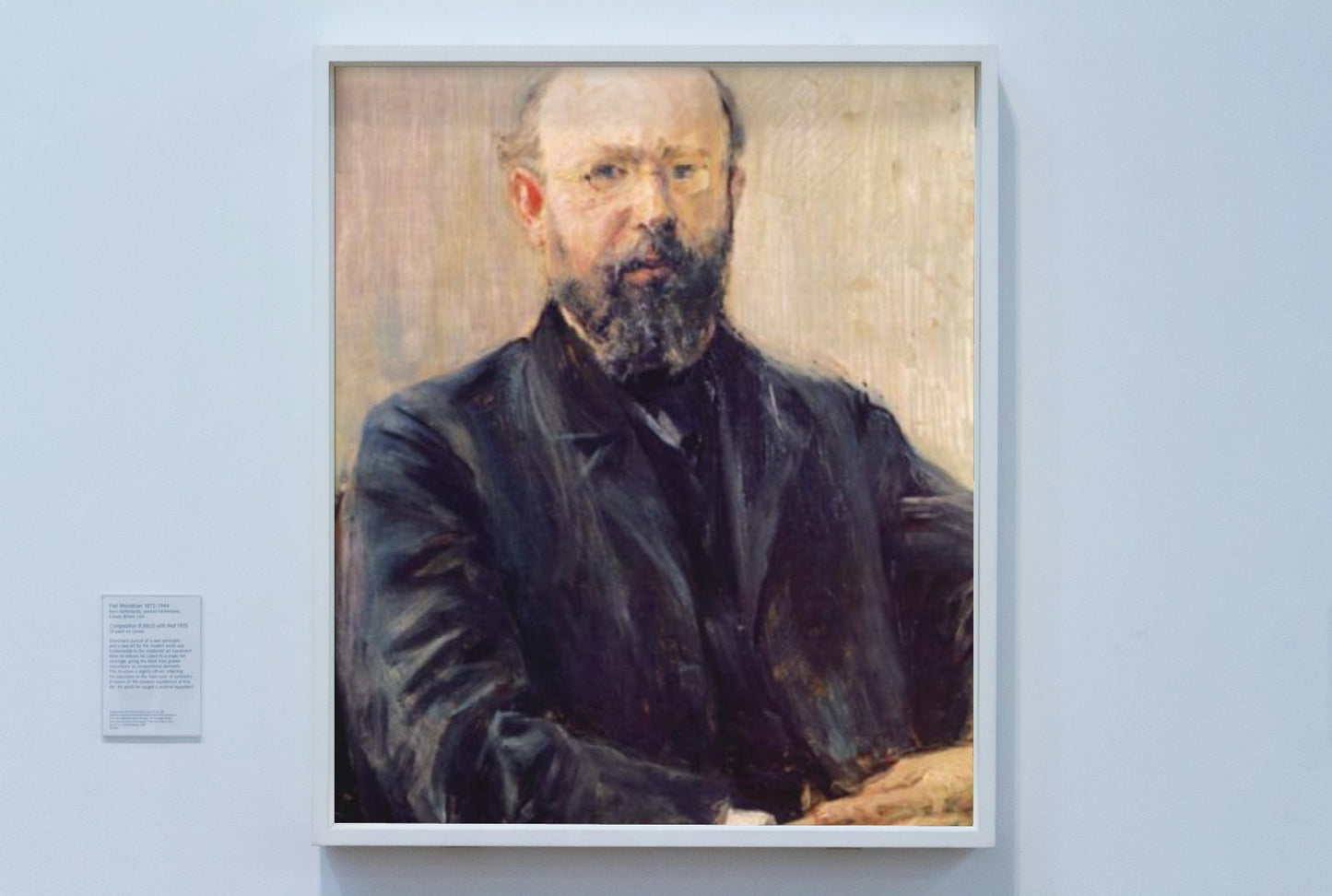 Portrait of Professor Dr. Carl Bernstein by Max Liebermann Impressionism Art dated 1892