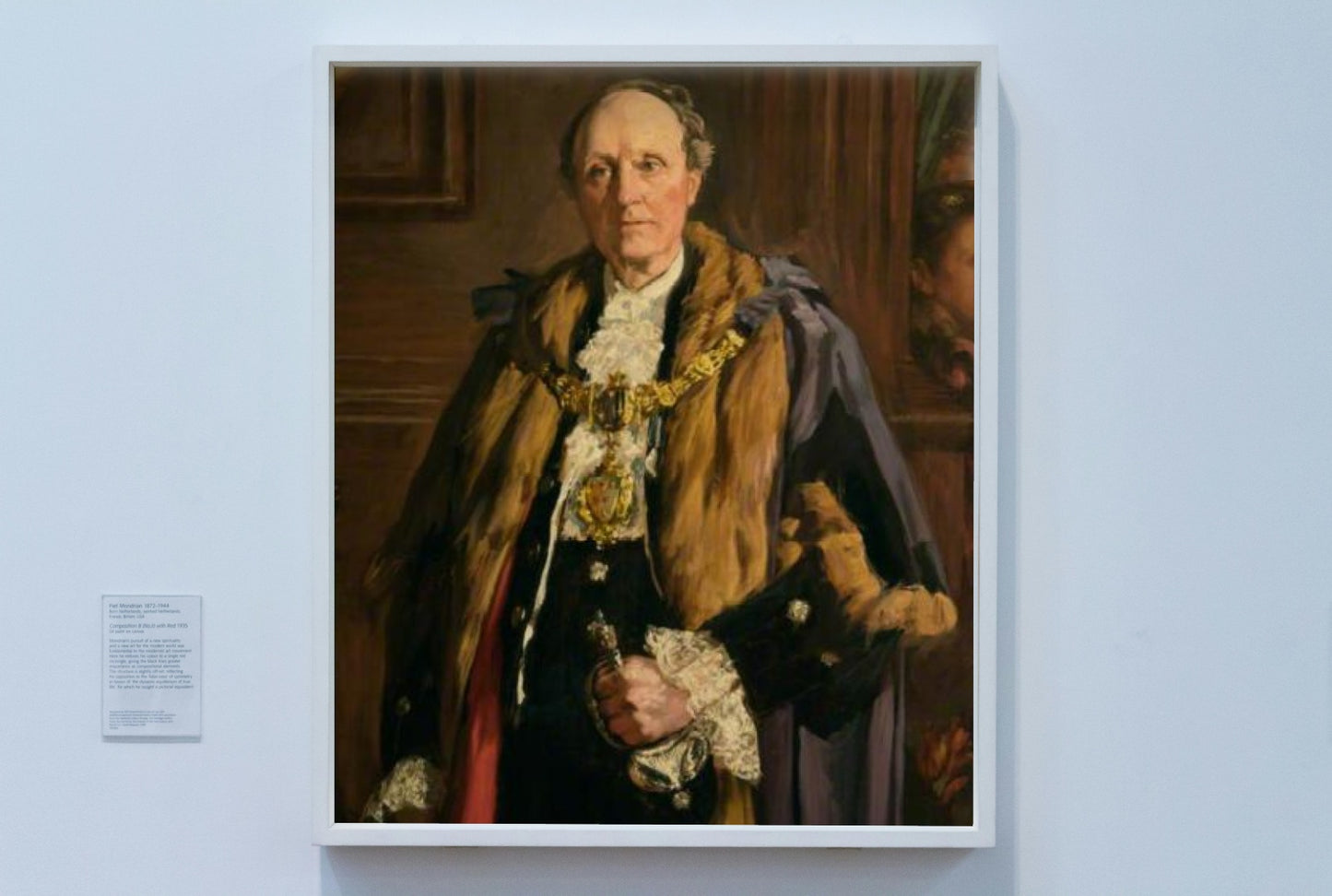 James Fairclough, MP, Mayor of Warrington by James Charles Realism Art dated 1897