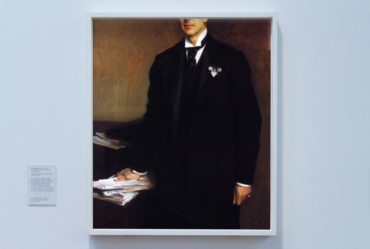 The Right Honourable Joseph Chamberlain by John Singer Sargent Realism Art dated 1896