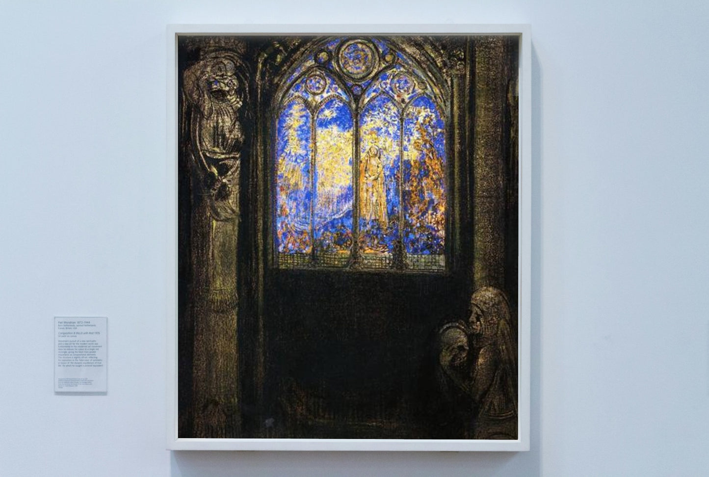 Stained Glass Window by Odilon Redon Symbolism Art