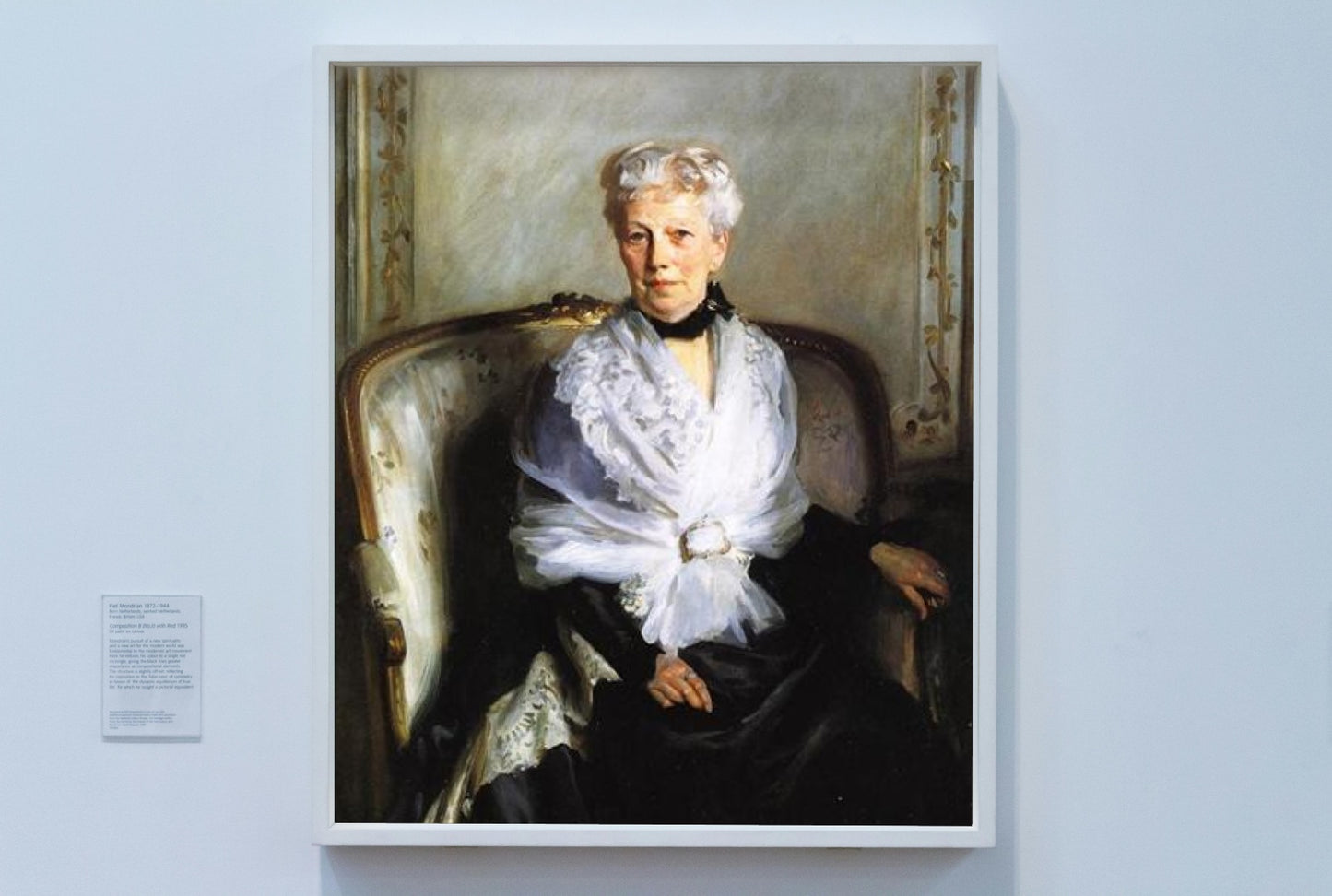 Mrs Edward Goetz by John Singer Sargent Realism Art dated 1901