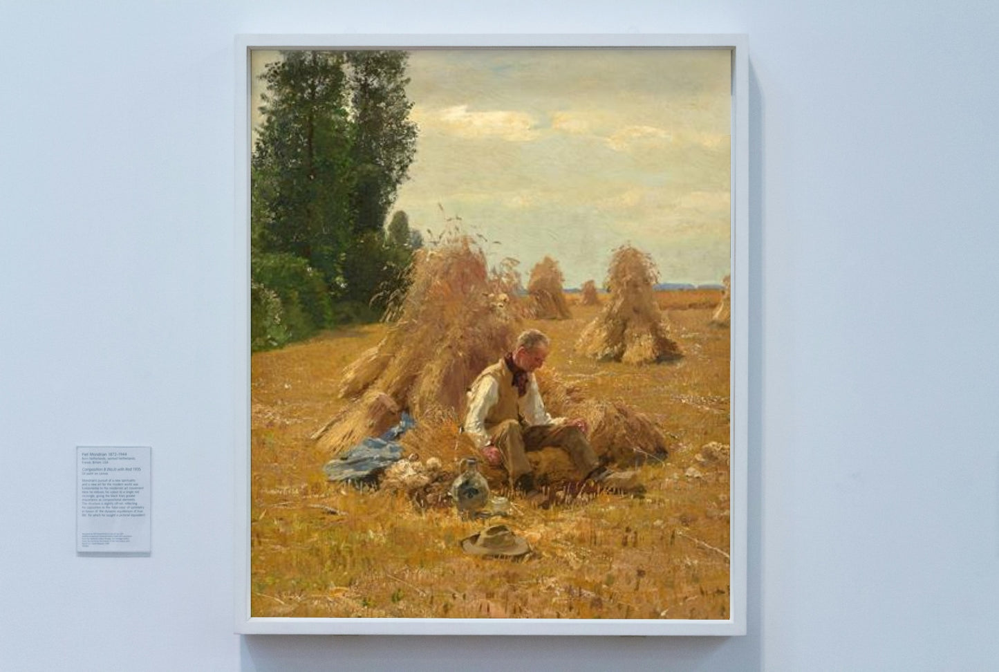 The lunch break by Hugo M&#252;hlig Impressionism Art