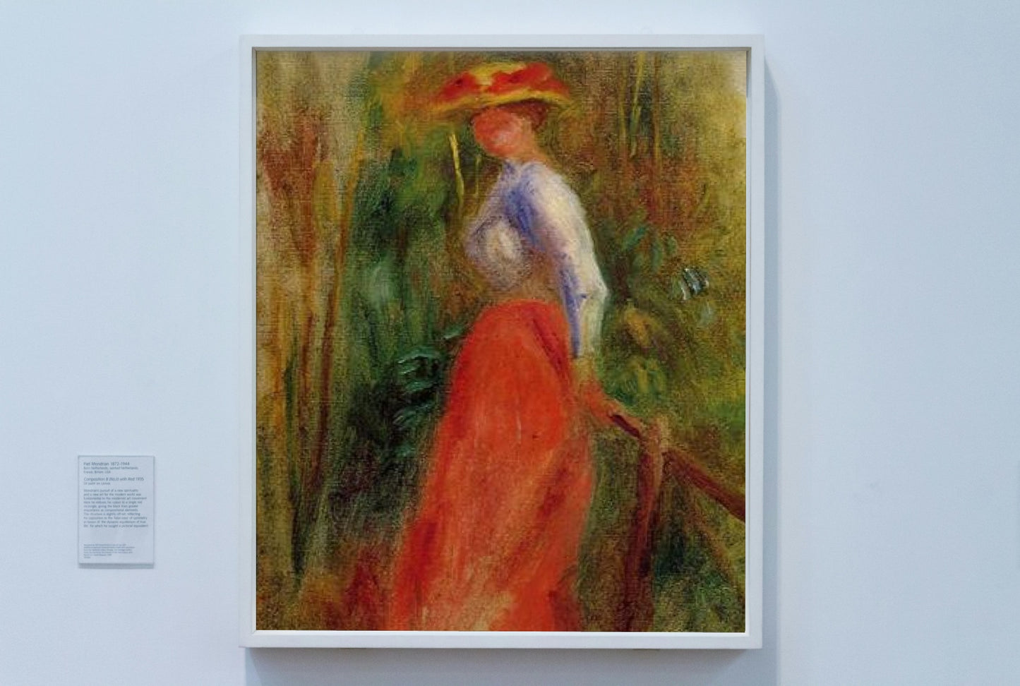 Woman in a Landscape by Pierre-Auguste Renoir Impressionism Art