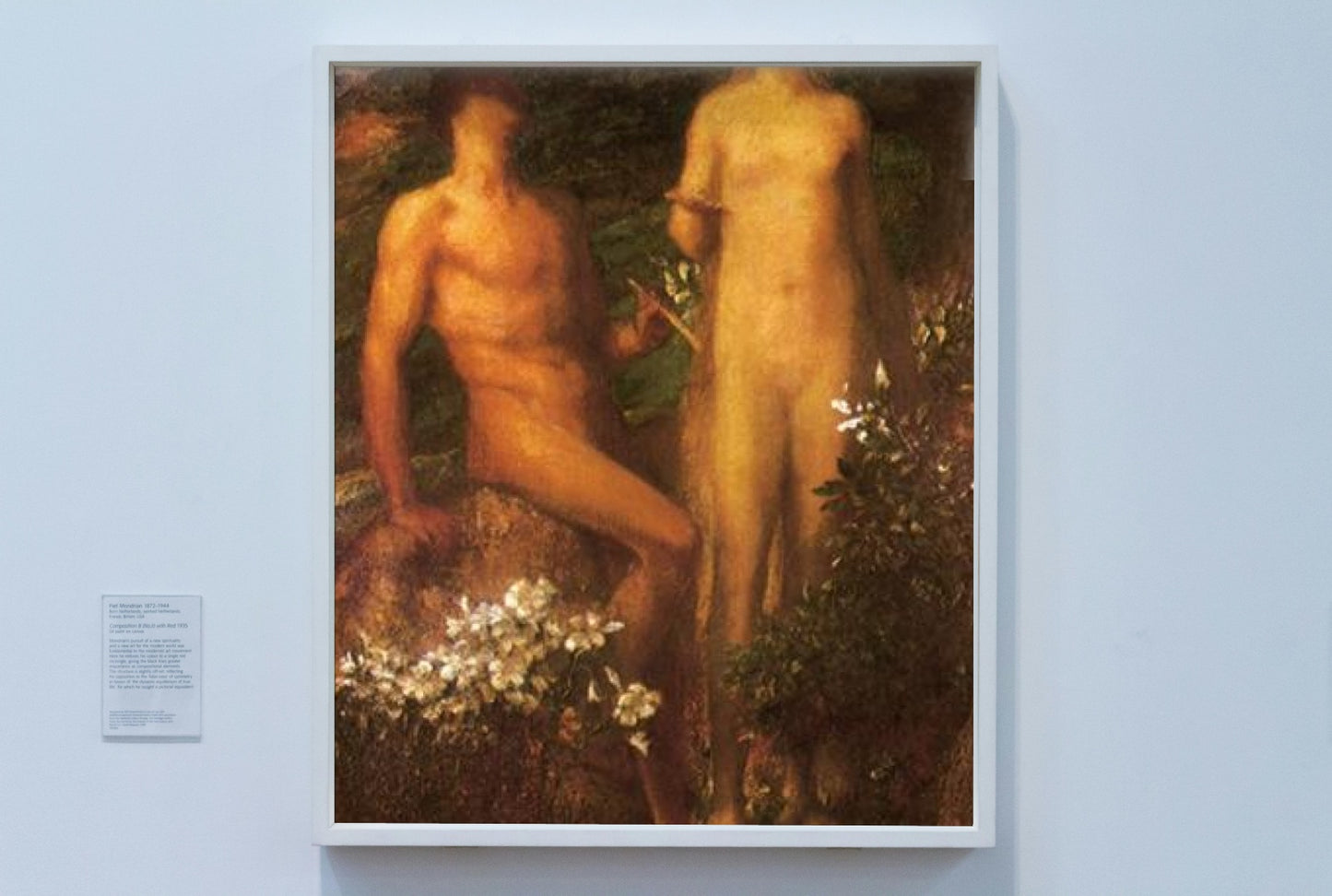 Adam and Eve before the Temptation by George Frederick Watts Symbolism Art