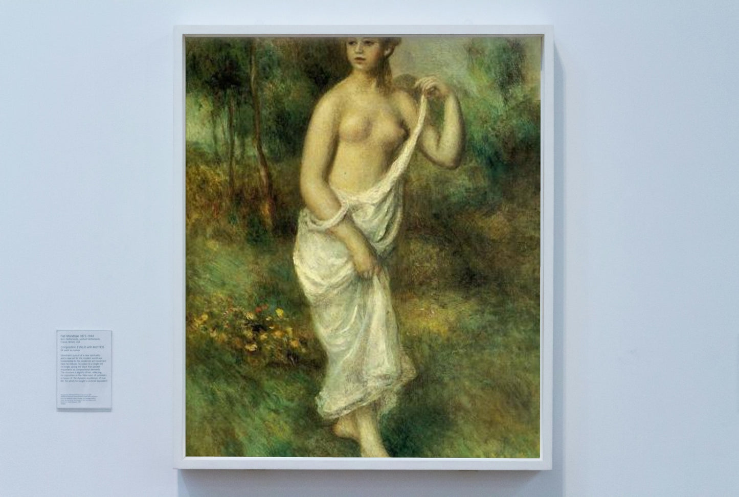 Bather by Pierre-Auguste Renoir Impressionism Art dated 1887