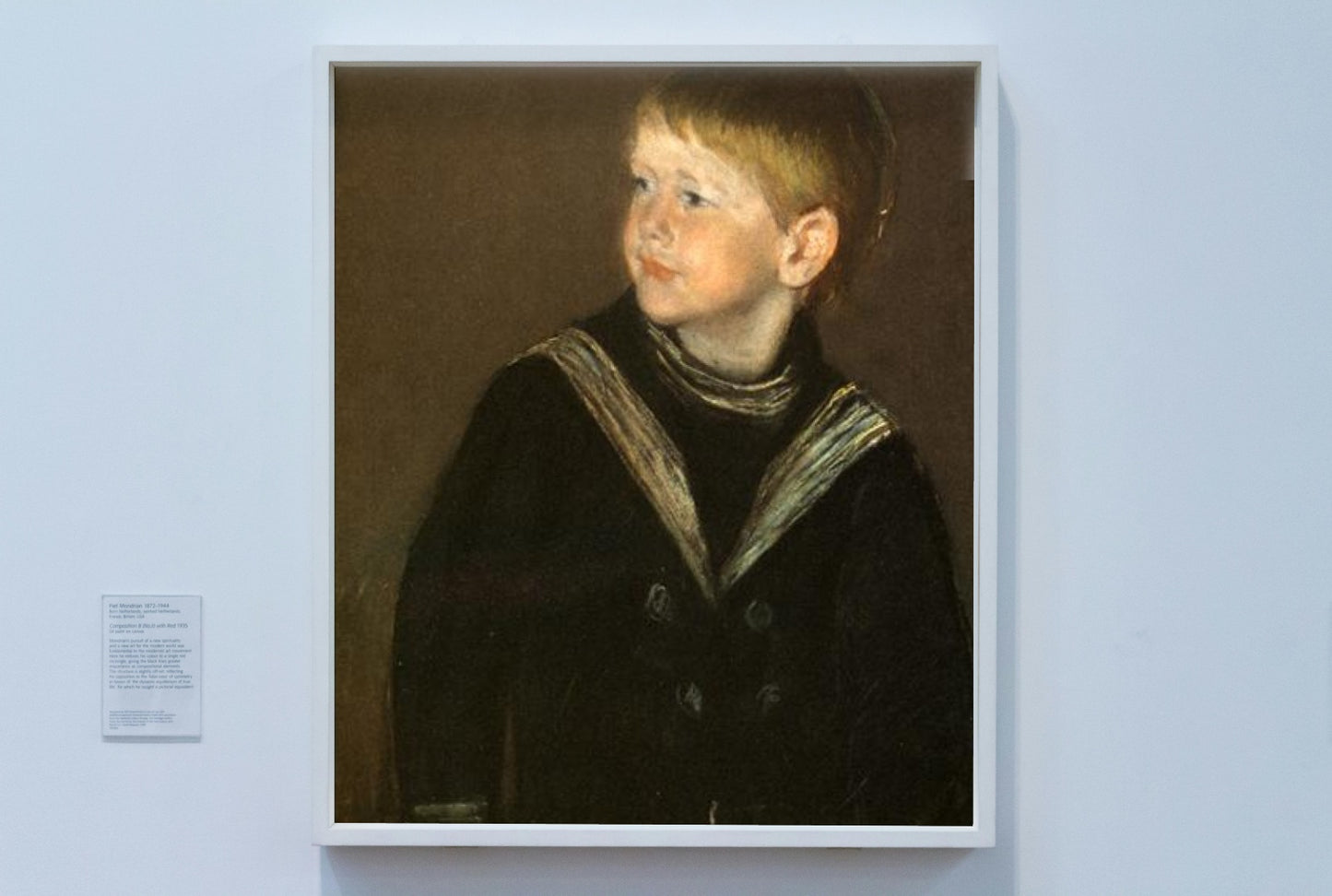 The Sailor Boy Gardener Cassatt by Mary Cassatt Realism Art dated 1892