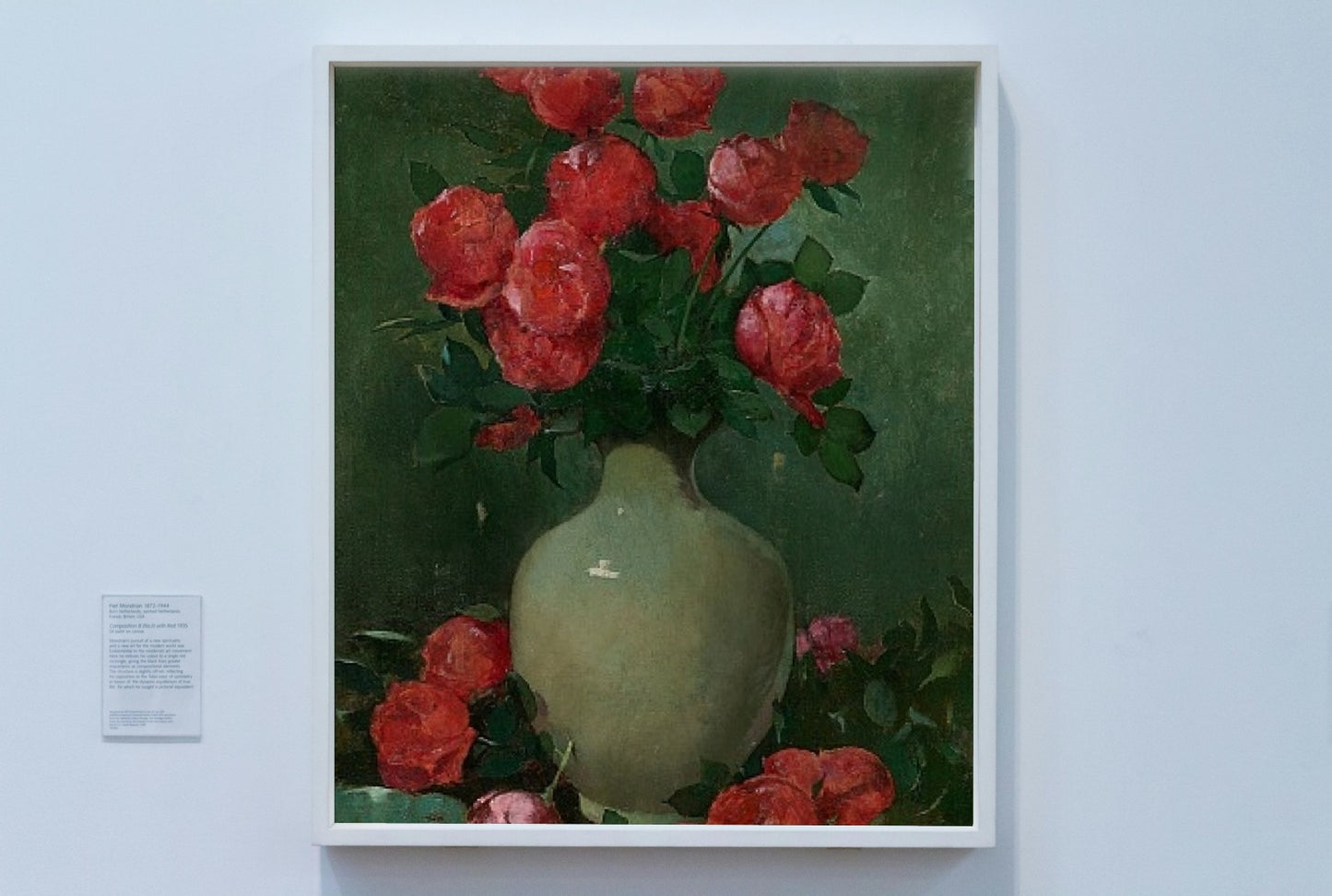 Red Roses by Emil Carlsen Realism Art dated 1895