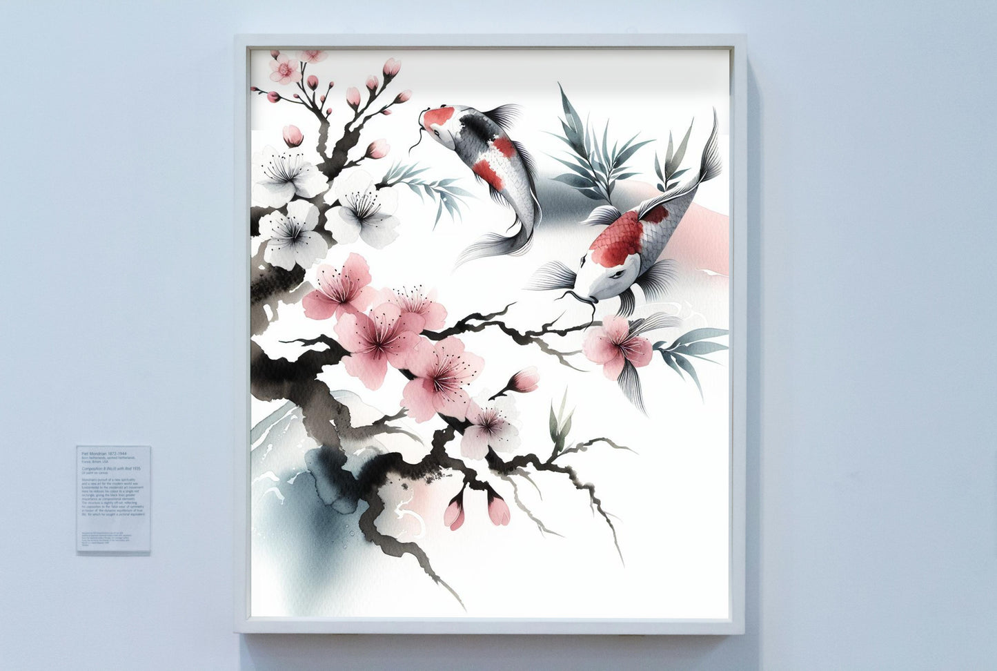 Elysian Ananda Sakura: Japanese Watercolor Serenity