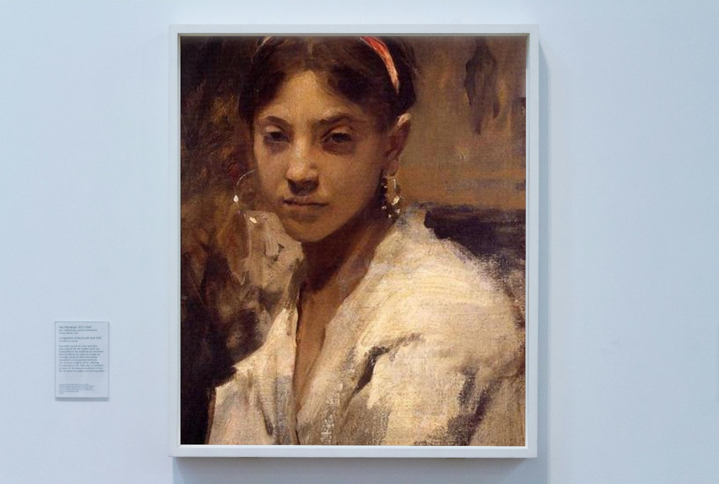 Head of a Capri Girl by John Singer Sargent Realism Art dated 1878