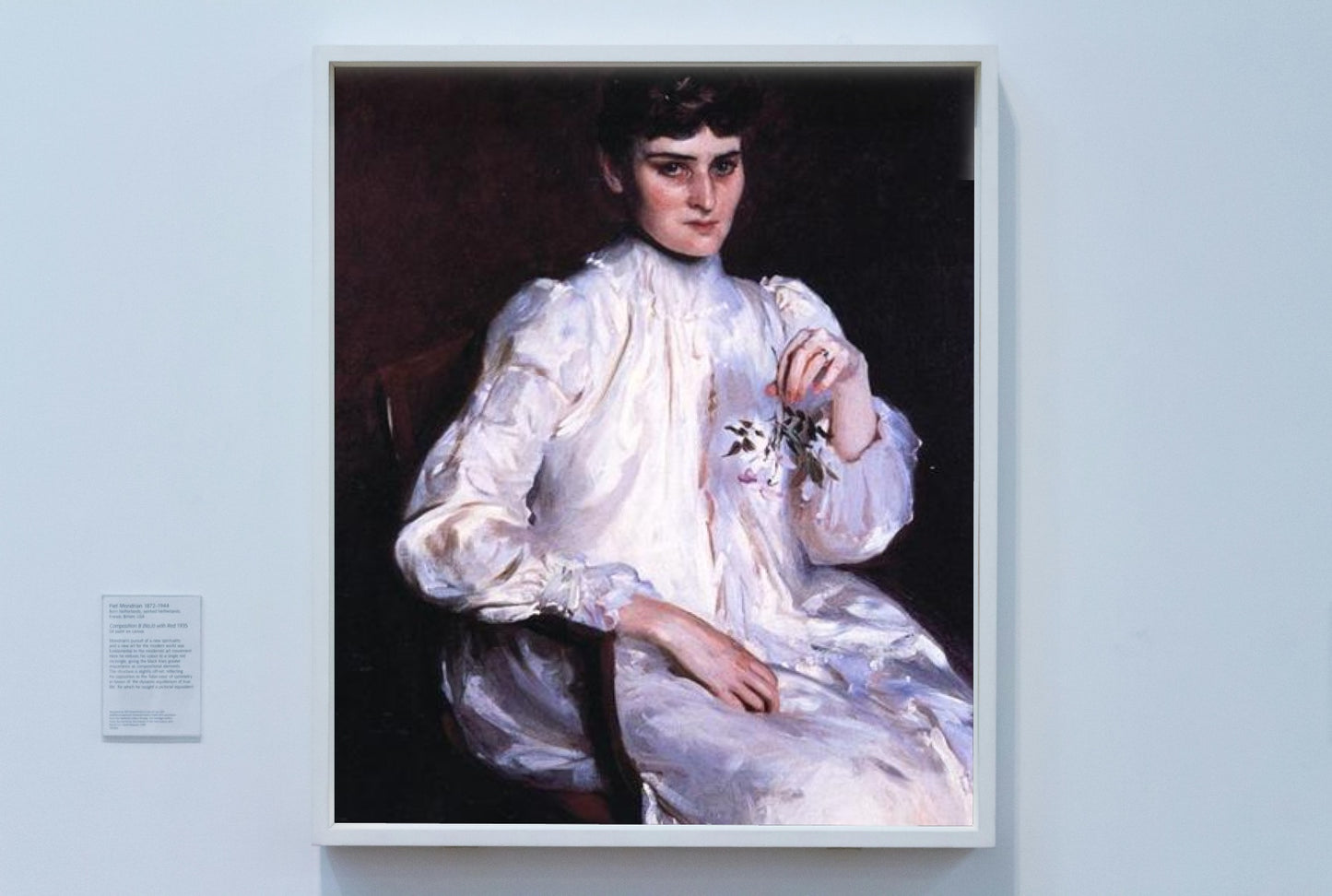 Mrs. Edmond Kelly by John Singer Sargent Realism Art dated 1889