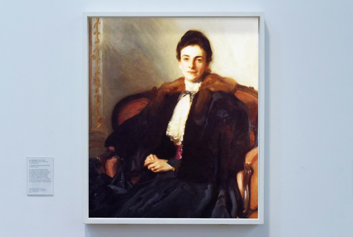 Portrait of Mrs Harold Wilson by John Singer Sargent Realism Art dated 1897