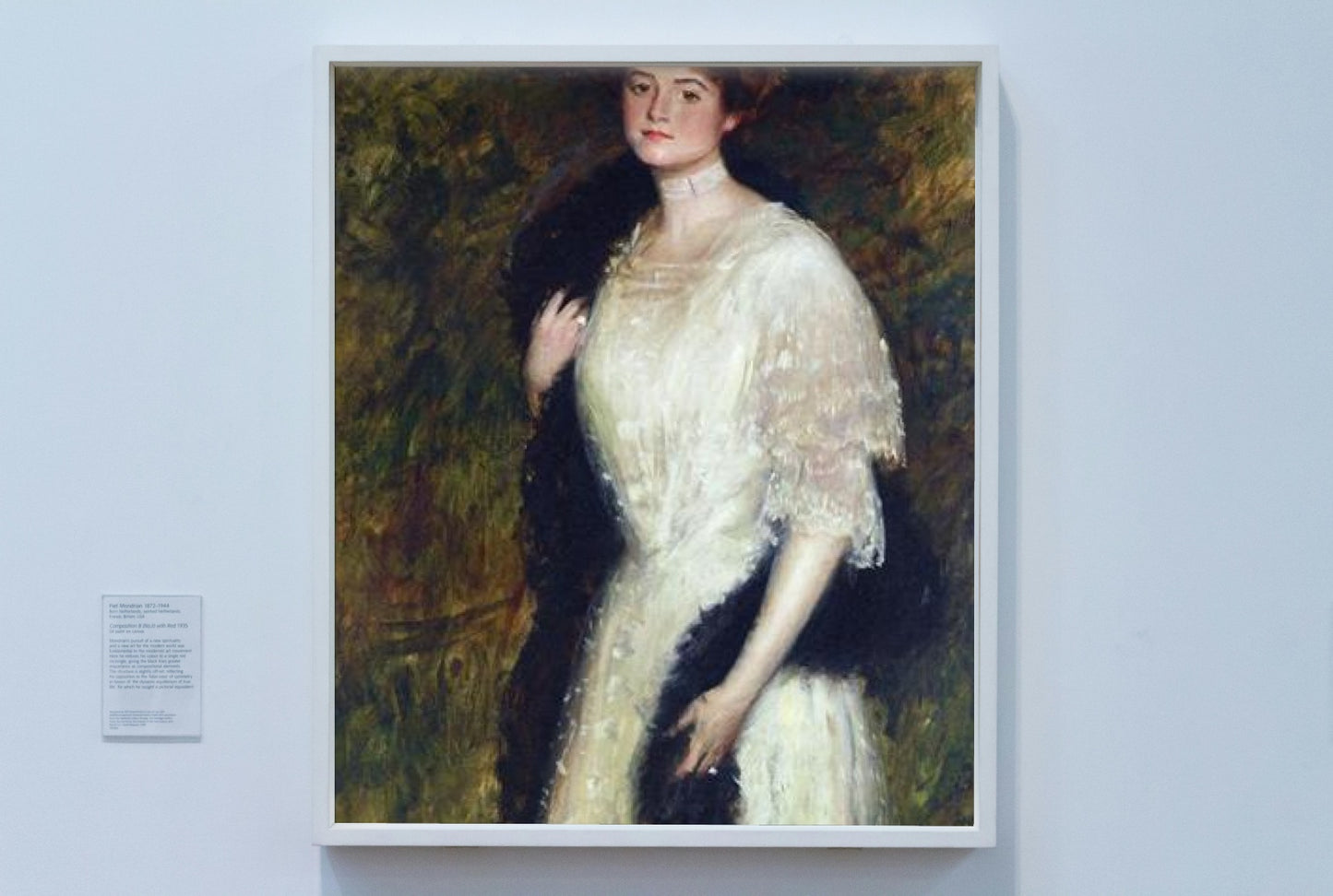 Ms. Helen Dixon by William Merritt Chase Impressionism Art dated 1905