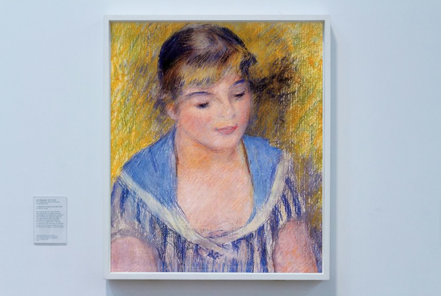 Bust of a Woman by Pierre-Auguste Renoir Impressionism Art