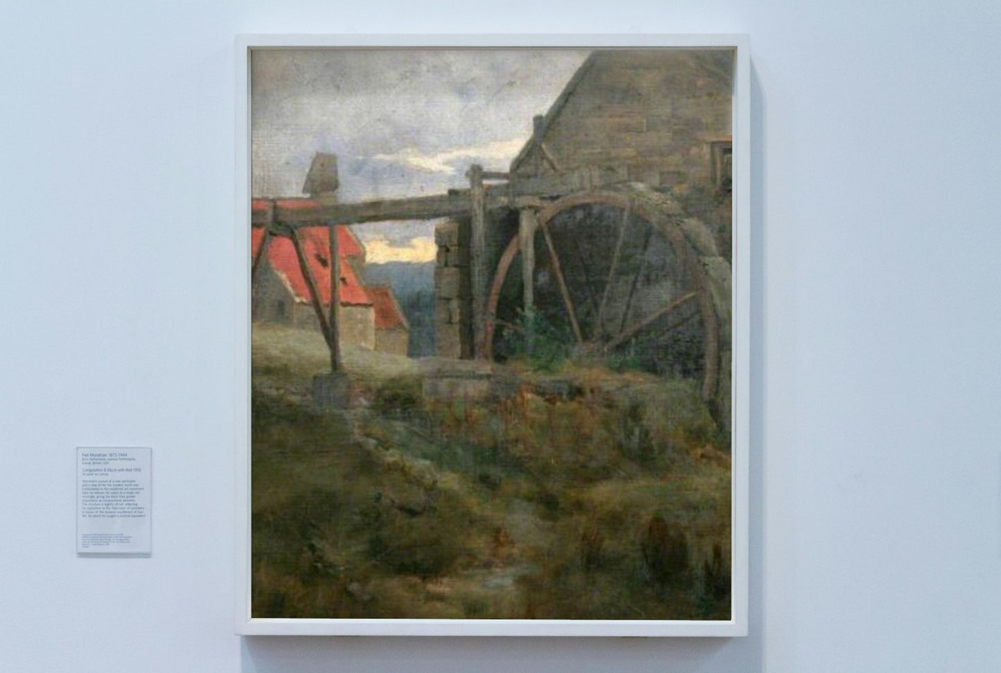 A Watermill by James Campbell Noble Impressionism Art dated 1891