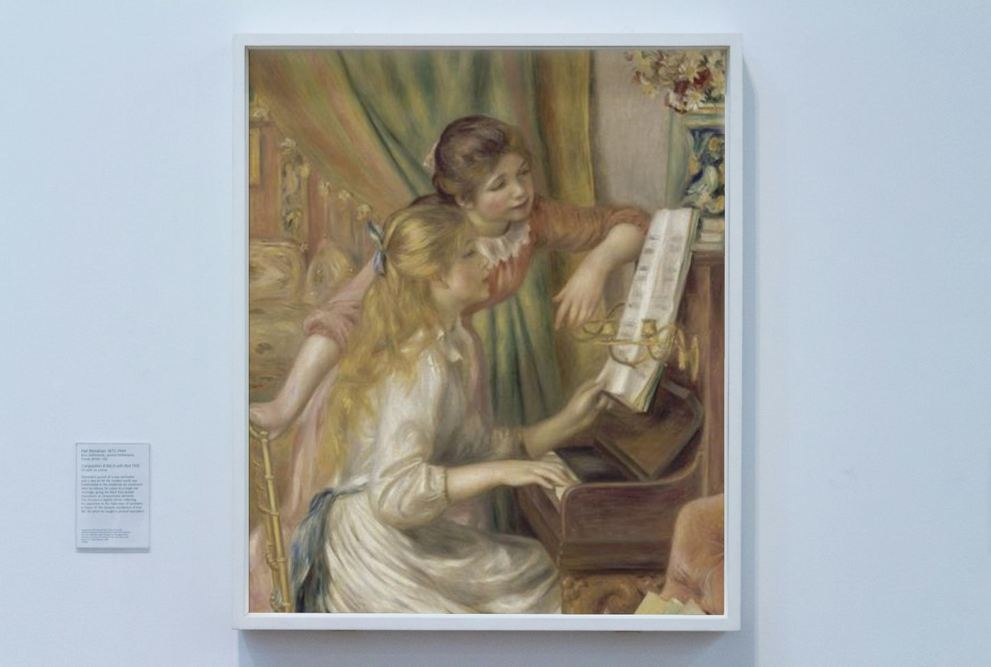 Young Girls at the Piano by Pierre-Auguste Renoir Impressionism Art dated 1892