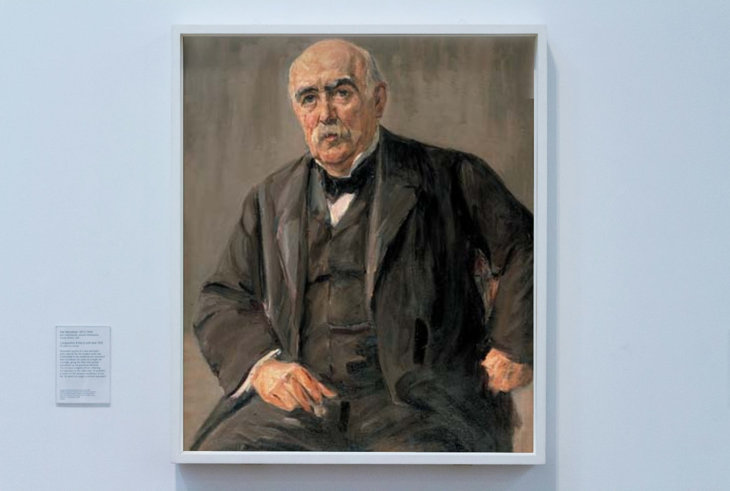 Portrait of Eugen Gutmann by Max Liebermann Impressionism Art dated 1907