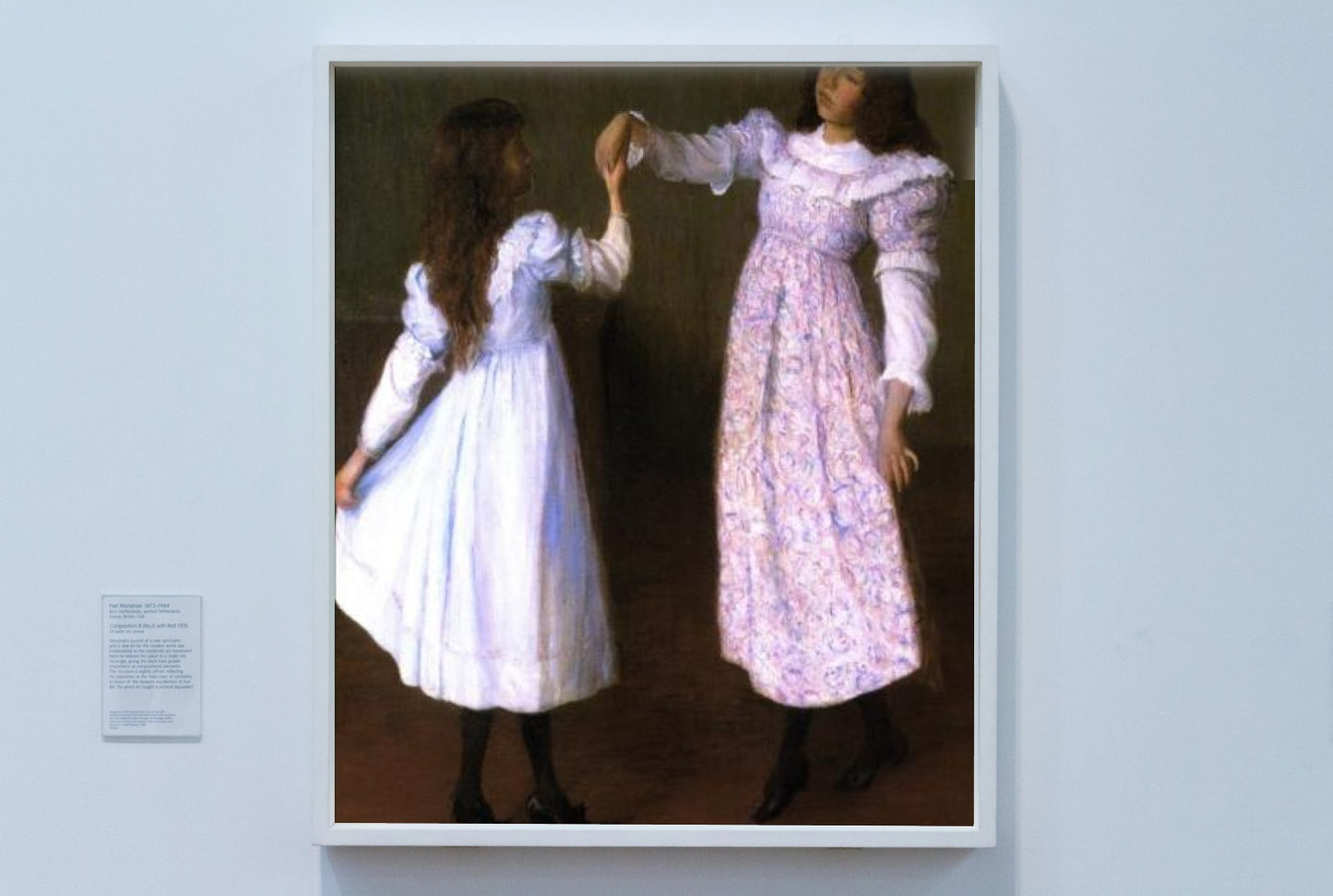 Children Dancing, II by Lilla Cabot Perry Impressionism Art dated 1895