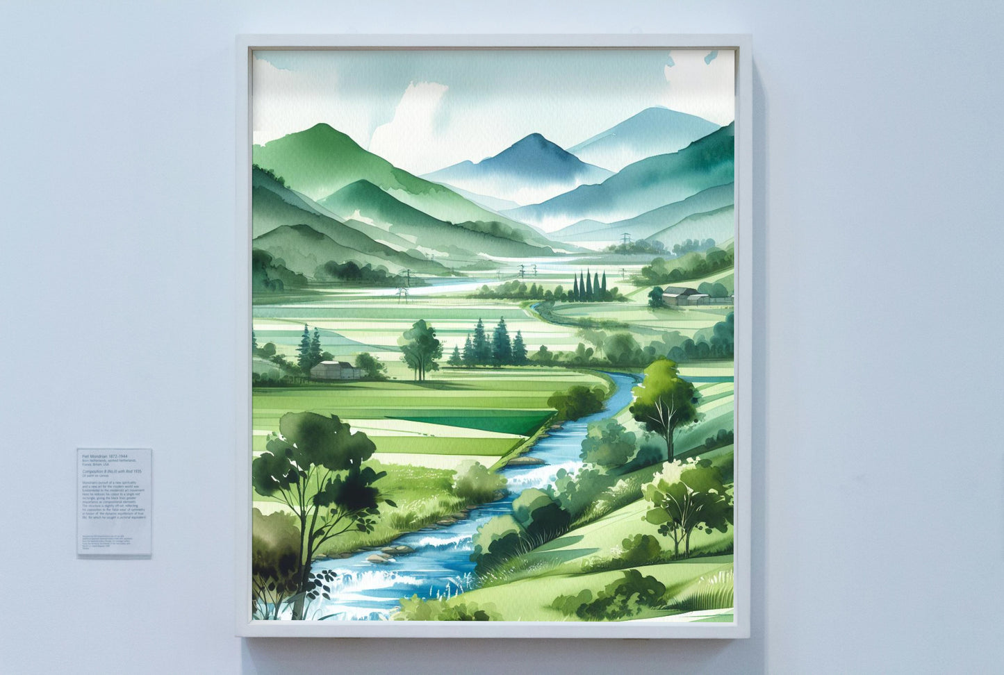 Verdantis Anima Serene Landscape Art