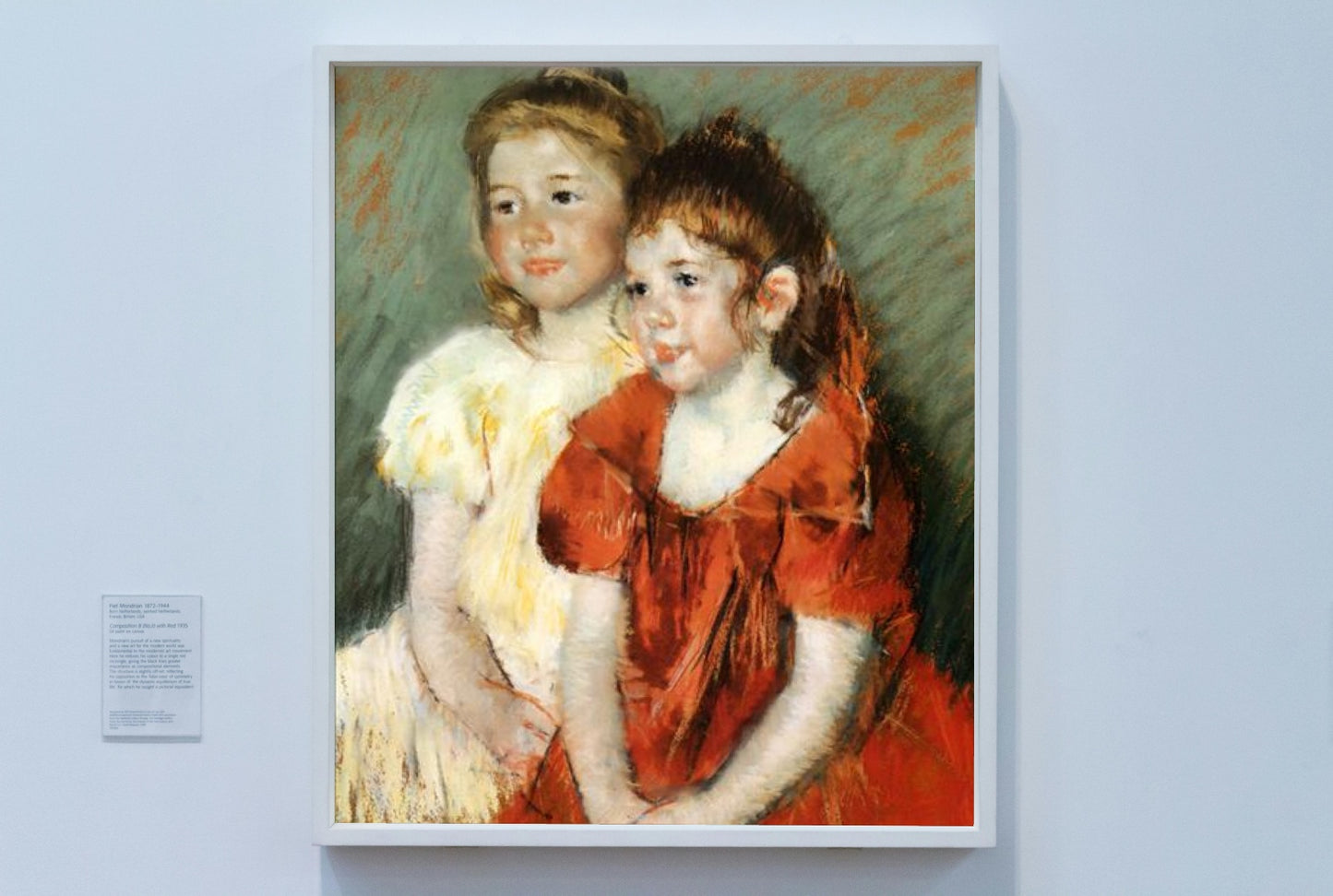 Young Girls by Mary Cassatt Impressionism Art dated 1897