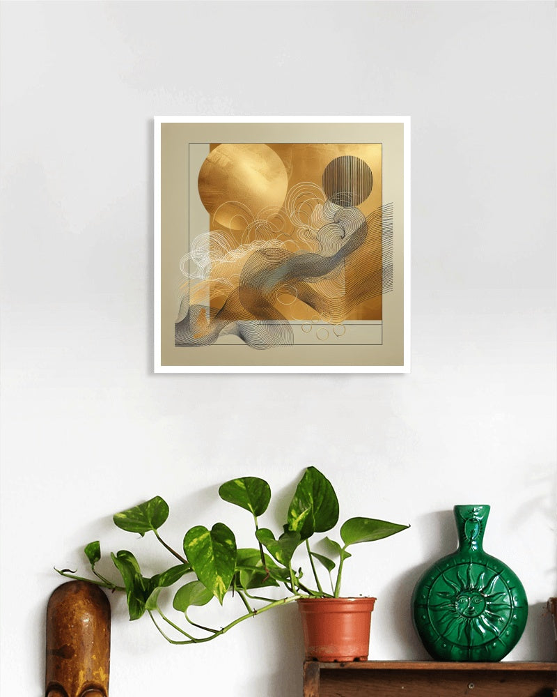 Aurum Suptika Serene Abstract Art